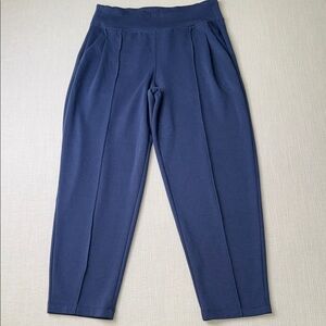 Kinesis pull on pleated pants with side pockets